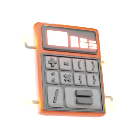 Calculator  3D Icon