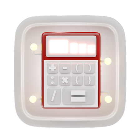 Calculator  3D Icon