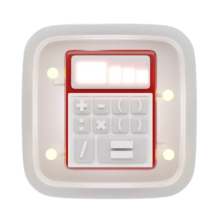Calculator  3D Icon