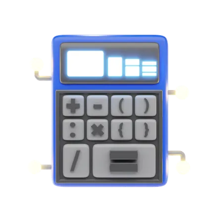 Calculator  3D Icon