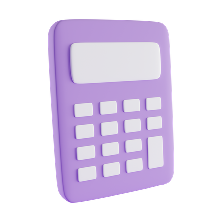 Calculator  3D Icon