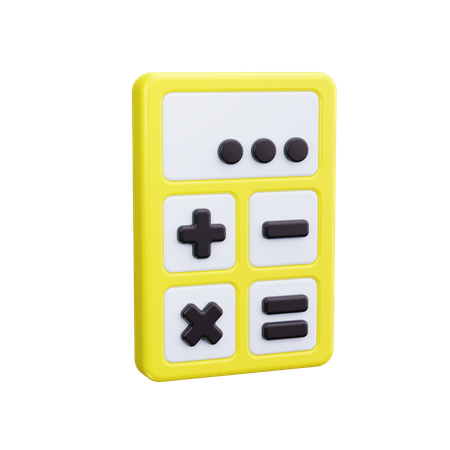 Calculator  3D Icon