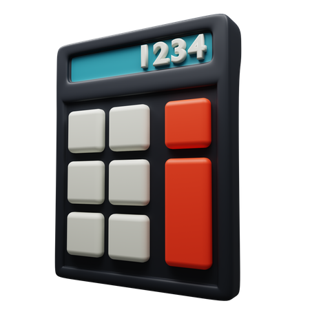 Calculator  3D Icon