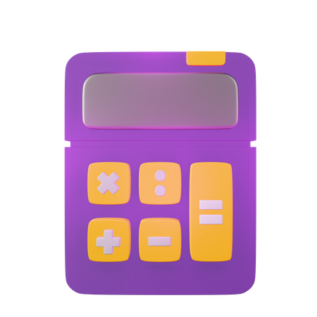Calculator  3D Icon
