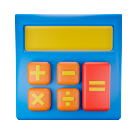 Calculator  3D Icon