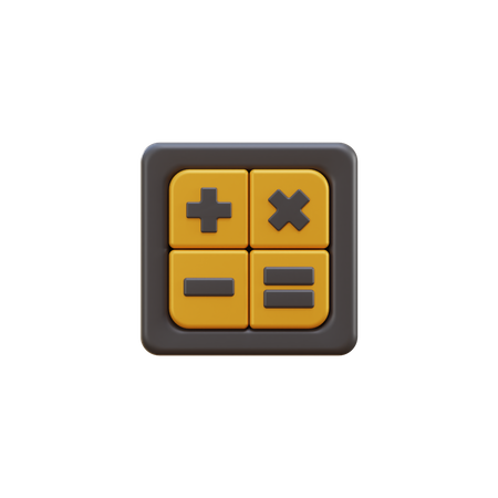 Calculator  3D Icon