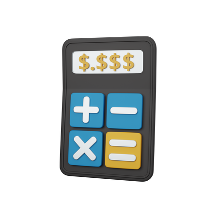 Calculator  3D Icon
