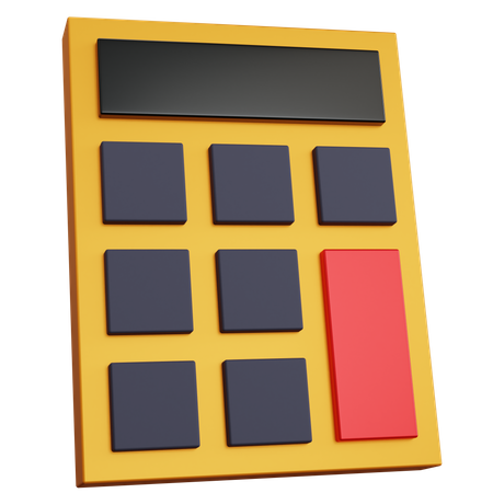 Calculator  3D Icon