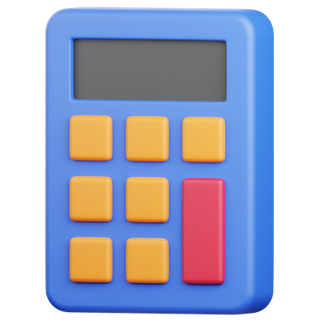 Calculator  3D Icon