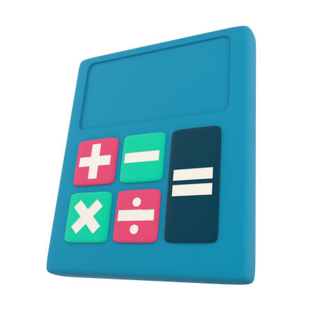 Calculator  3D Icon