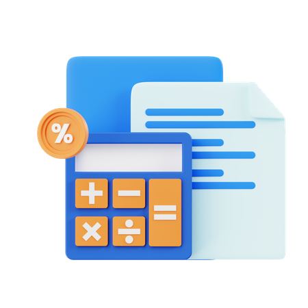Calculator  3D Icon