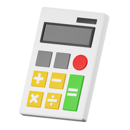 Calculator  3D Icon