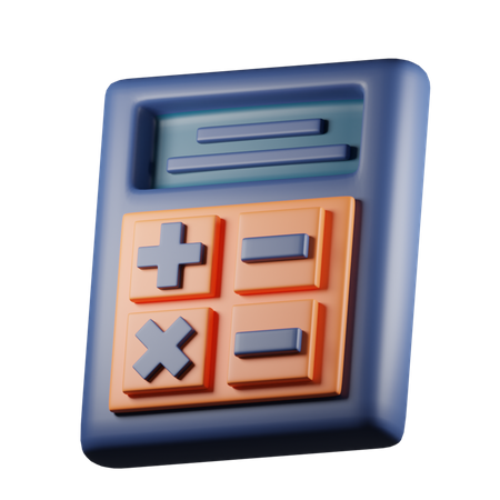 Calculator  3D Icon
