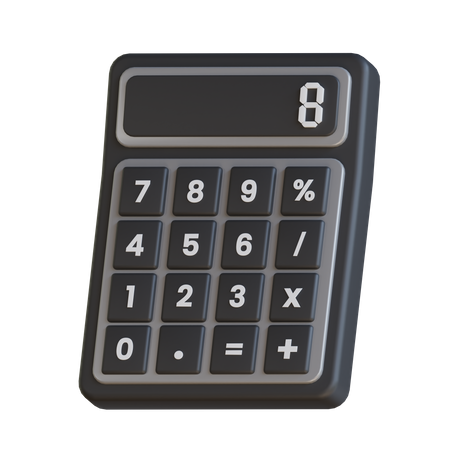 Calculator  3D Icon