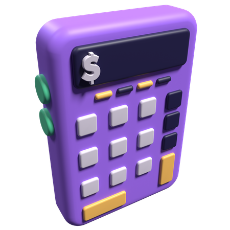 Calculator 3D Icon