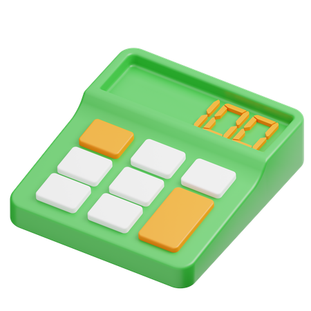 Calculator  3D Icon