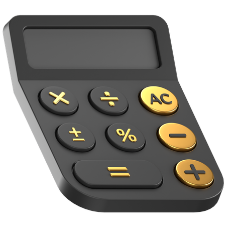 Calculator  3D Icon