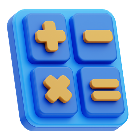 Calculator  3D Icon