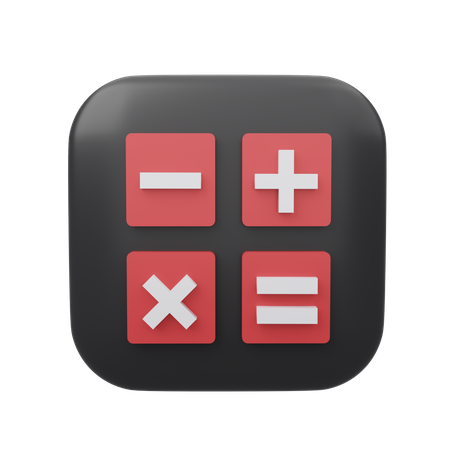 Calculator  3D Icon