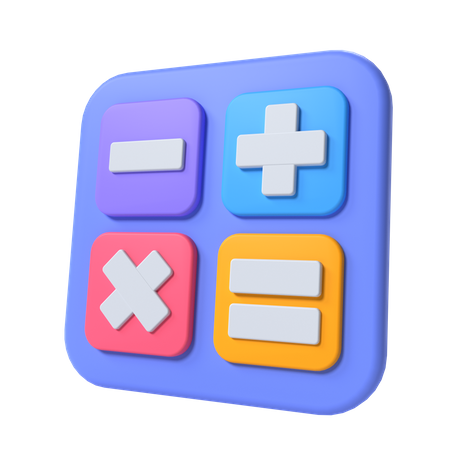 Calculator  3D Icon
