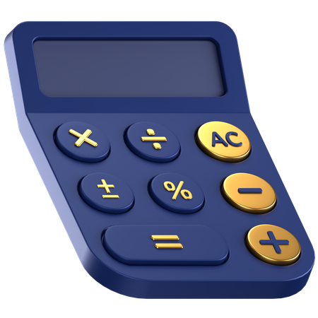 Calculator  3D Icon