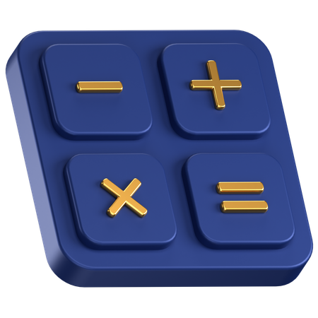 Calculator  3D Icon