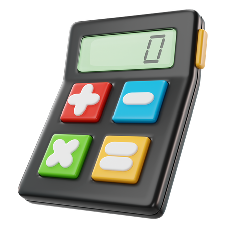 Calculator  3D Icon
