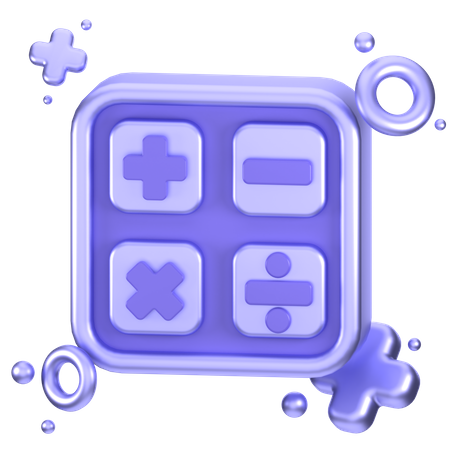 Calculator  3D Icon