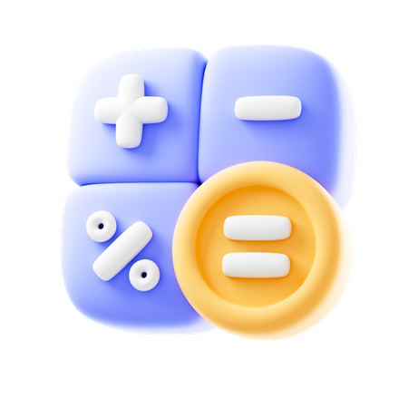 Calculator  3D Icon
