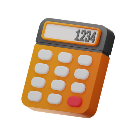 Calculator  3D Icon