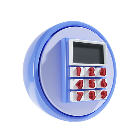 Calculator  3D Icon