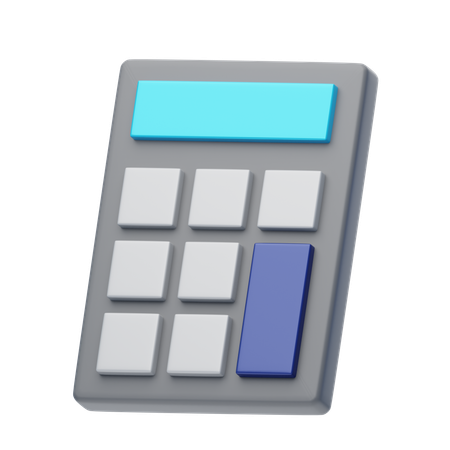 Calculator  3D Icon