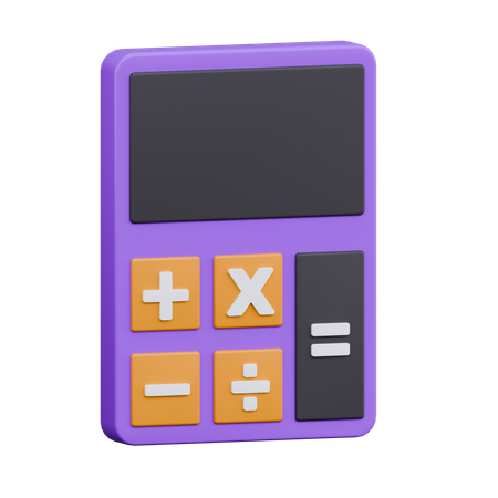 Calculator  3D Icon