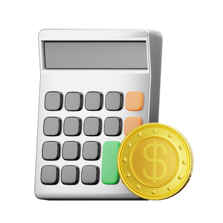 Calculator  3D Icon