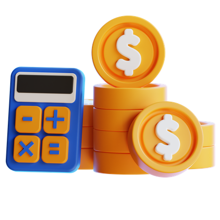 Calculator  3D Icon