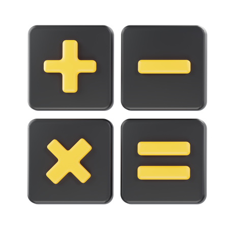 Calculator  3D Icon
