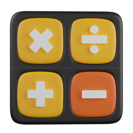 Calculator  3D Icon