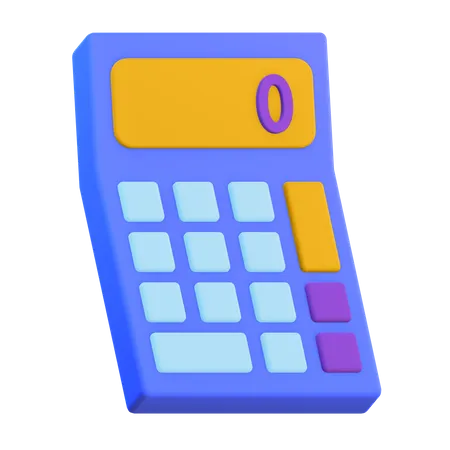 Calculator  3D Illustration