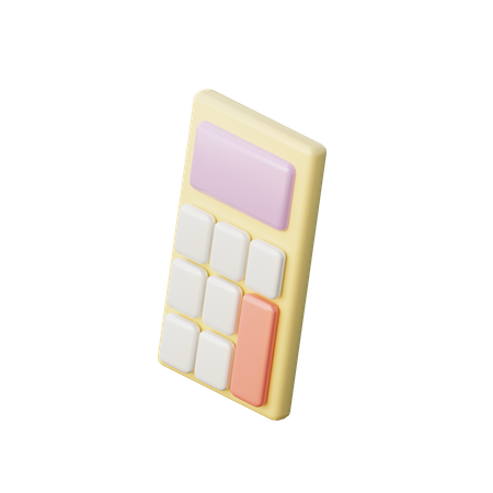 Calculator  3D Illustration