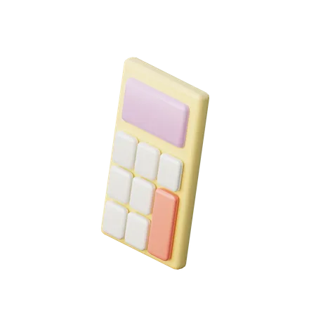 Calculator  3D Illustration