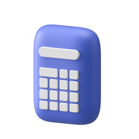 Calculator  3D Illustration