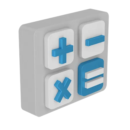 Calculator  3D Illustration