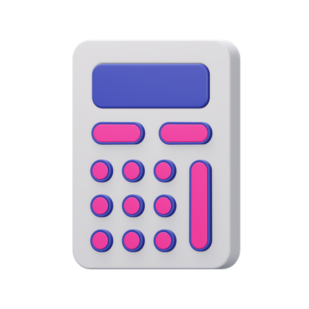 Calculator  3D Illustration