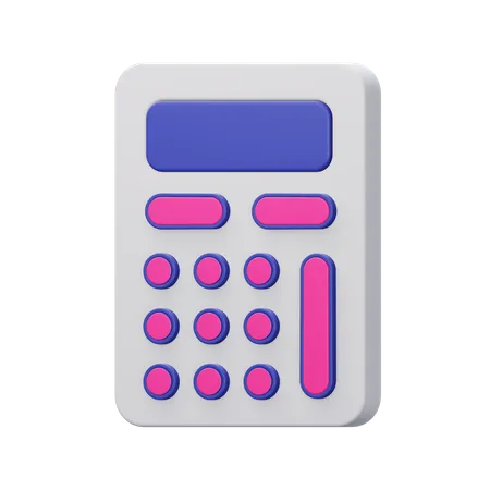 Calculator  3D Illustration