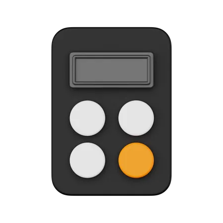 Calculator  3D Illustration