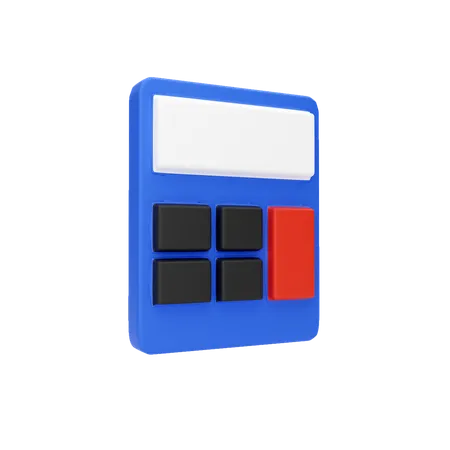 Calculator  3D Illustration