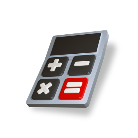 Calculator  3D Illustration