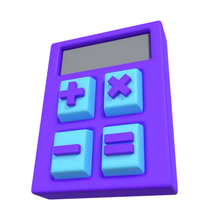 Calculator  3D Illustration