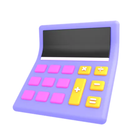 Calculator  3D Illustration