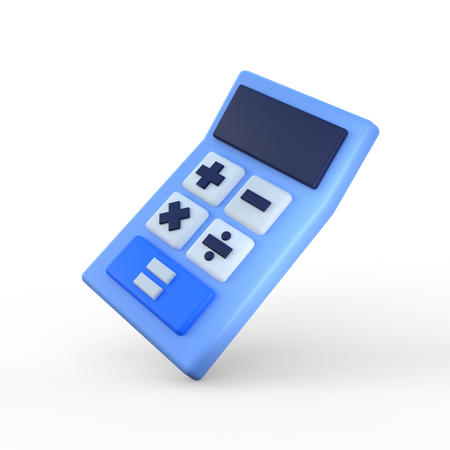 Calculator  3D Illustration